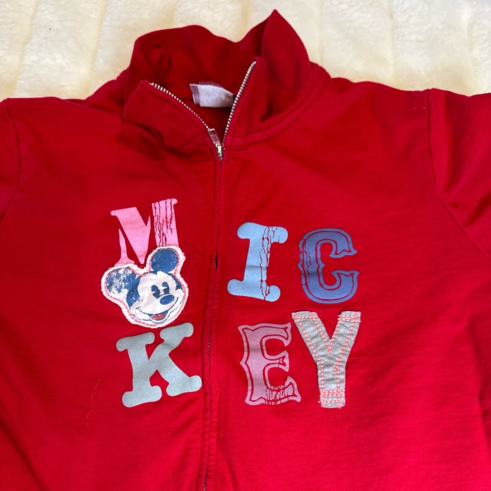 Small-see masurements ladies disney resort full zip jacket